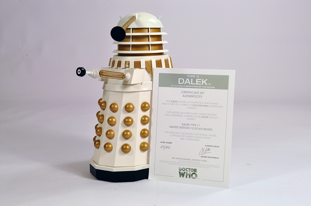 ARC Model Makers Officially Licensed from BBC (2004/5) Limited Edition 1/5 Scale Handmade Dr Who