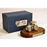 Extremely Scarce Pewter Model of a Ford 8210 Tractor. Presented to Ford Tractor Dealers to