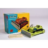 Corgi Major No. 1102 Euclid Tractor with Dozer Blade. Example is NM in VG to E Box.