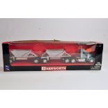 New Ray 1/32 Kenworth Truck and Trailers. M in Box.