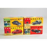 Corgi 1/43 Vanguards diecast Group comprising Ford Poplar, Morris Minor Van, Austin Seven Mini,