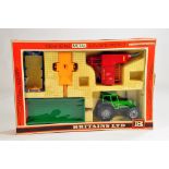 Britains No. 9589 Farm Gift Set comprising of Deutz Tractor DX110 Tractor plus various implements.