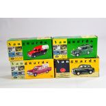 Corgi 1/43 Vanguards diecast Group comprising Ford 300E Van, Austin A40 Van, Ford Zephyr and