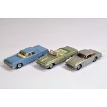 Trio of Diecast Cars comprising Solido and Tekno issues. Generally VG to E. (3)