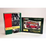 Duo of Diecast London Transport (Bus) related models from Corgi. M in Boxes. (2)