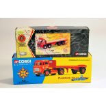 Corgi 1/50 Commercial Diecast comprising No. 11803 ERF (BRS) plus 25201 Leyland Arctic Platform (