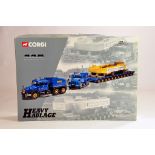 Corgi 1/50 Commercial Diecast comprising No. 18002 Scammell Contractor with Bogie Trailers and Load.