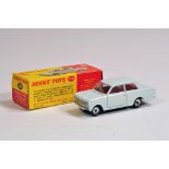 Dinky No. 136 Vauxhall Viva in very pale grey. NM example in E Box.