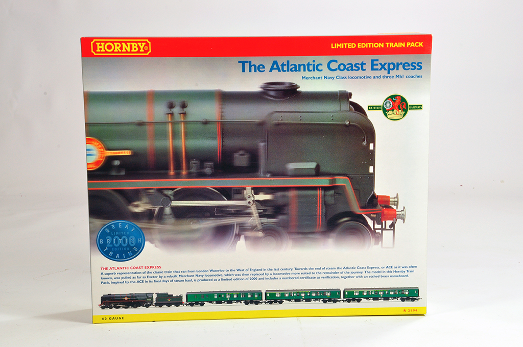 Hornby R2194 Limited Edition The Atlantic Coast Express Train Set. M in Box complete with