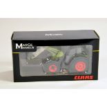 Marge Models 1/32 Claas Elios 230 and Loader Tractor. M in Box.