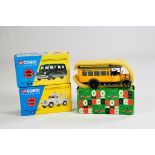 Corgi Classics Duo including Bedford CA and Land Rover plus Rio Scale Model of a bus. NM to M in