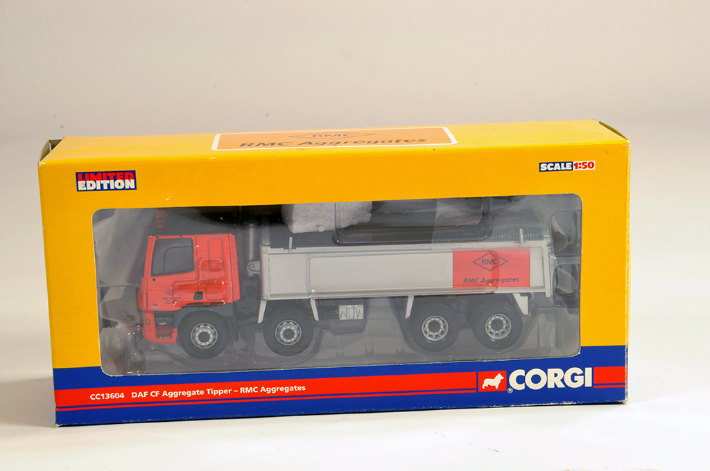 Corgi 1/50 Commercial Diecast comprising No. CC13604 DAF CF Tipper. RMC Aggregates. M in Box.