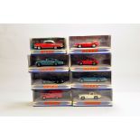 Dinky (Matchbox) Diecast Car assortment. Various issues (MGBGT withdrawn). M in Boxes. (7)