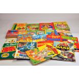 Various Retro Colouring Books and Activity Books.
