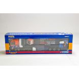 Corgi Commercial Diecast Truck No. CC13420 MAN Curtainside. Woodys Express. M in Box.