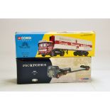 Corgi Classics Commercial Diecast No. 21402 AEC (Daniel Stewart) plus CC10202 ERF Low Loader (