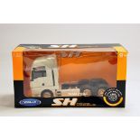 Welly 1/32 MAN TGX Truck Tractor Unit. White. M in Box.