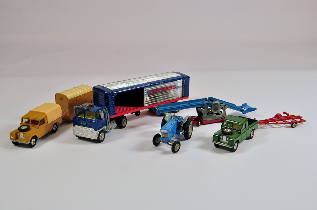 Group of diecast commercial vehicles from Corgi. F to G.