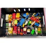 Large group of Tin, plastic and diecast vehicles comprising various makers. F to E. (qty)
