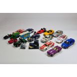 An unboxed assortment of Diecast Cars from Various makers. Generally G to E.