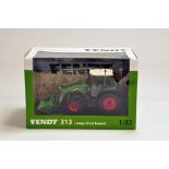 Schuco 1/32 Fendt 313 Tractor with Loader. M in Box.