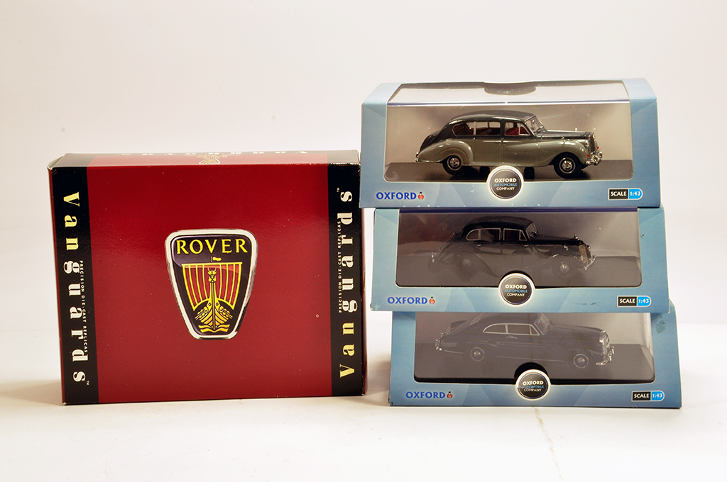 Vanguards Rover Diecast Car Set. (Oxfords withdrawn). M in Box.