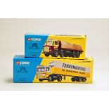 Corgi Classics No. 21301 AEC Ferrymasters plus 24501 Leyland 8 Wheeler Smith. M in Boxes. (2)