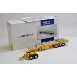Drake Collectables (WSI) 1/50 Freightliner Flat Top Road Train Set. Yellow. E to NM