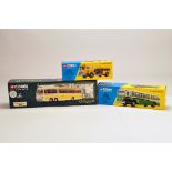 Corgi Classics Bus and Fire Engine Trio. M in Boxes. (3)