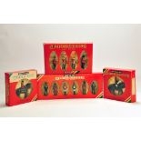 Britains Hand Painted Metal Soldiers comprising 4 Sets. M in Boxes. (4)