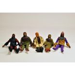 Mego 8" Action Figure Group including Planet of the Apes. Various issues. Generally F to G. (5)