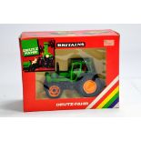 Britains No. 9530 1/32 Deutz DX92 Double Wheel Tractor. M in E Box.