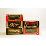 Group of Diecast Vehicles from Burago. M in Boxes. (5)