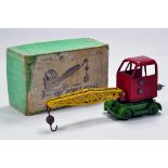 Charbens No. 20 Model Mobile Crane. Red / Green / Yellow. Original item is VG in F Box.