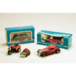 Misc Toy assortment to include Triang Minic Tin plate issue, Airfix and Scalextric etc. (5)