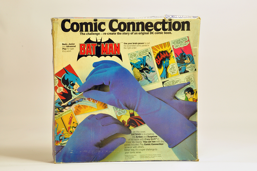 Retro / vintage / collectable game - Comic Creation featuring Batman. Appears complete but not