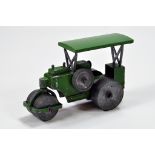 British made and extremely unusual green metal Road Roller. Provenence suggests Charbens however toy