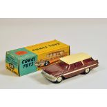 Corgi No. 219 Plymouth Sports Suburban Station Wagon. Model has been overpainted / superdetailed.