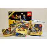 Classic Retro Lego Space Series comprising Sets No. 6930, 6805, 6871 and 6882. Appear complete.