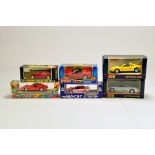 Interesting group of diecast vehicles including Norev Jet Car, Maisto and others. M in Boxes. (6)
