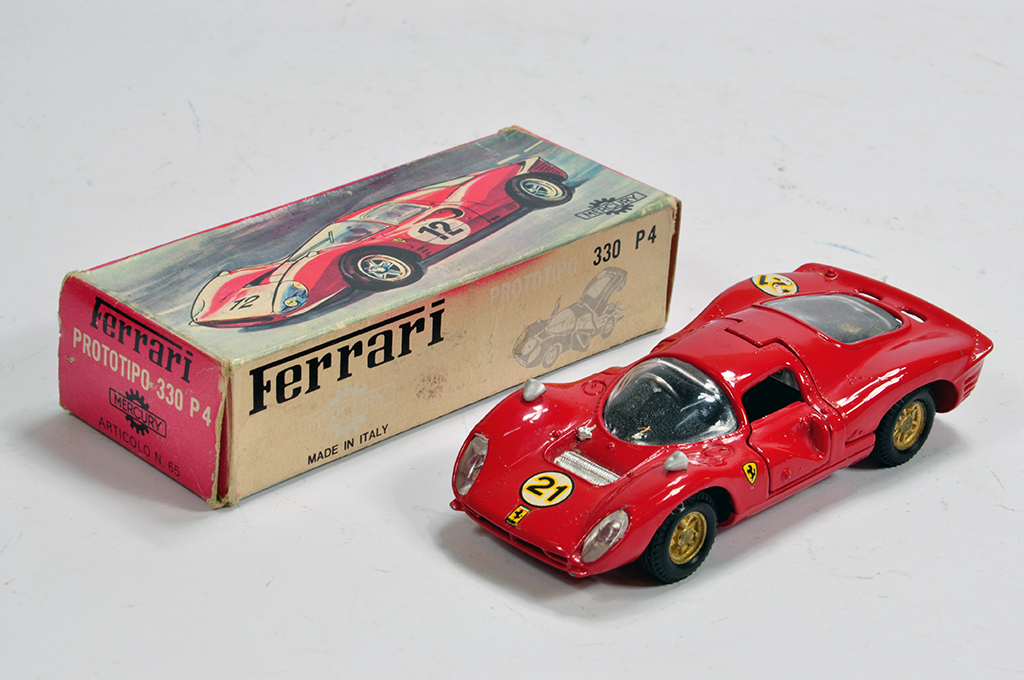 Mercury No. 65 Ferrari Prototipo 330P4. NM in G to VG Box.