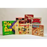 Group of retro / vintage / collectable games including 5 in a Row, Mastermind, Addiction, MB