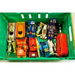Large group of plastic and diecast vehicles comprising various makers. F to E. (qty)