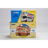 Corgi Classics Commercial Diecast 35002 AEC Routemaster Bus (London Transport) plus 97800 Sunbeam