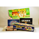 Group of retro / vintage / collectable games including Testmatch, Action GT Crossbows and Catapults,