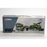 Corgi 1/50 Heavy Haulage No. CC31003 AEC Ergomatic Articulated with Scammell Highwayman Crane. Chris