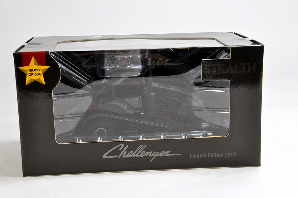 USK 1/32 Challenger MT775E Black Stealth Edition Tractor. M in Box.
