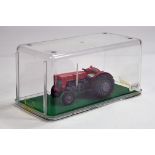 SCALEdown 1/32 Massey Ferguson 65 Tractor. Scarce Hand Built Model in Display Case.