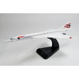 Bravo Delta Models Concorde British Airways Last Commercial Flight G-BOAG. Signed to one wing by