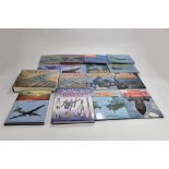 An assortment of interesting Military themed reference books. Mainly pertaining to Combat Aircraft